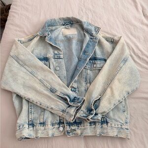 Light Wash Denim Jacket forever 21